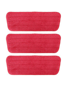 TreeLen 3 Paquete Almohadillas Microfibra para Mopa 41.91x13.97cm