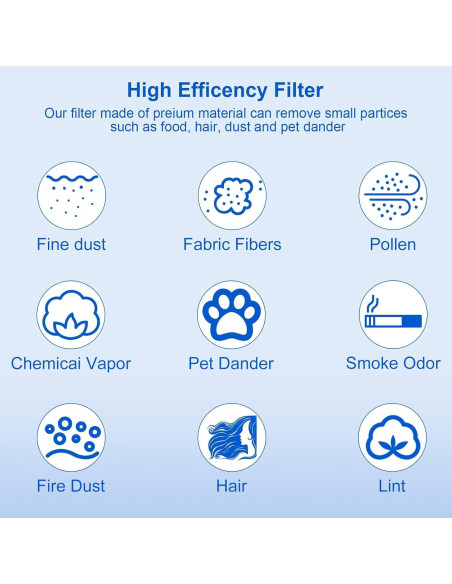 Filtro de Reemplazo CERO AirClean 50 para Aspiradoras Miele