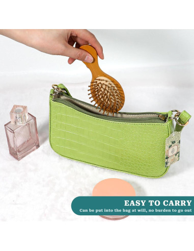 Cepillo de Bambú MOZEAT LENS para Crecimiento del Cabello 14x6cm