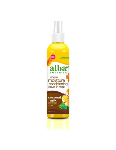 Acondicionador Leave-In Alba Botanica Leche de Coco 236.6 ml