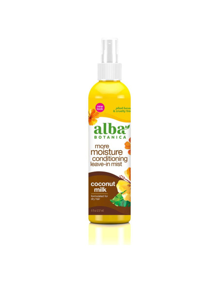 Acondicionador Leave-In Alba Botanica Leche de Coco 236.6 ml