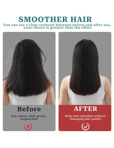 Cepillo de Bambú MOZEAT LENS para Crecimiento del Cabello 14x6cm