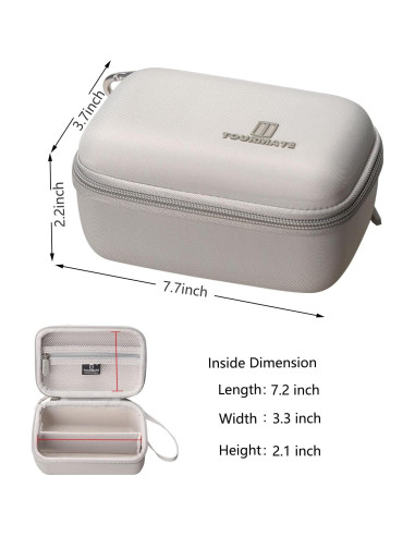 Funda Dura de Almacenamiento Tourmate para Enchufe Inteligente HS103P4