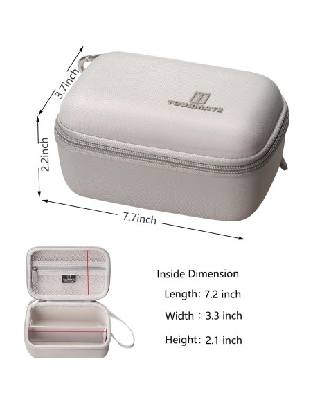 Funda Dura de Almacenamiento Tourmate para Enchufe Inteligente HS103P4