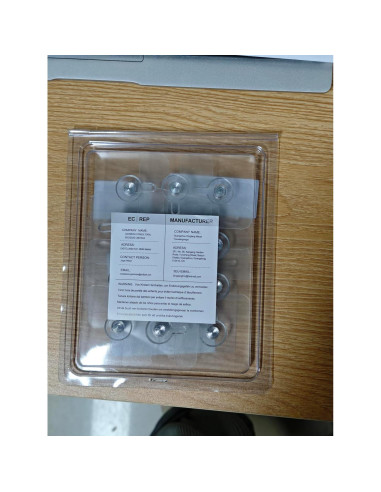 Ganchos Adhesivos Uniclife 20 Pcs 15 kg Alta Resistencia