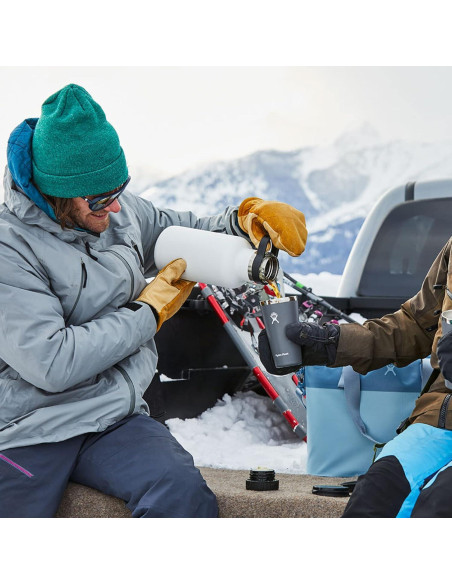 Growler de Cerveza Hydro Flask 1.89L Acero Inoxidable Gris