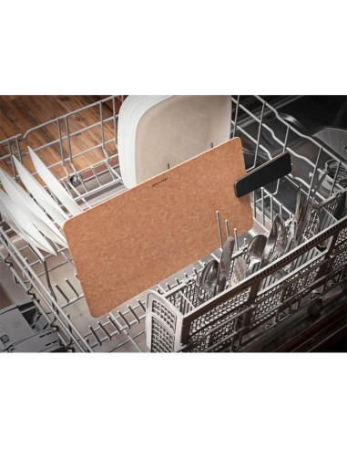 Tabla de Cortar y Servir Epicurean 35.56x19.05 cm Natural/Pizarra