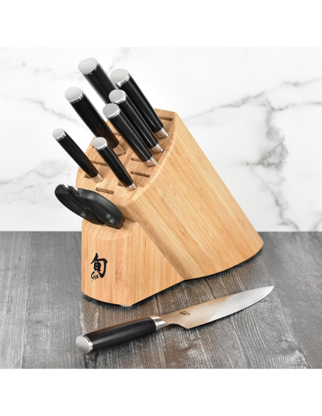 Conjunto de Cuchillos Shun Classic 10 Piezas Hecho a Mano