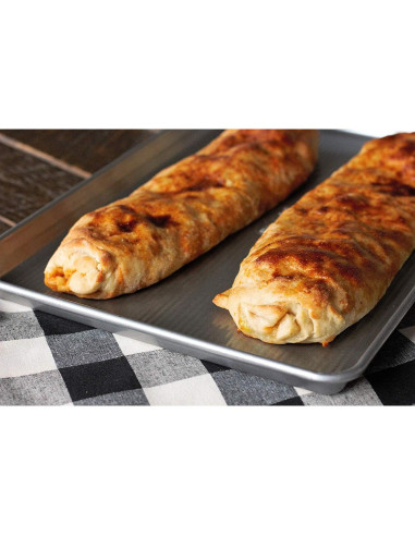 Bandeja Jelly Roll Antiadherente USA Pan con Tapa Blanca 36.2x23.8cm