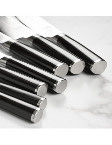 Conjunto de Cuchillos Shun Classic 10 Piezas Hecho a Mano