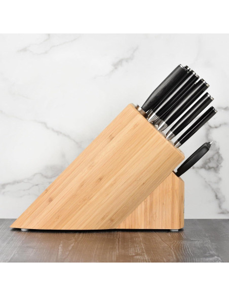 Conjunto de Cuchillos Shun Classic 10 Piezas Hecho a Mano