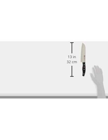 Cuchillo Santoku Zwilling J.A. Henckels 17.78 cm Acero Inoxidable