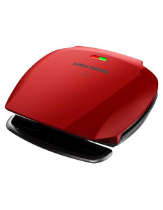 Parrilla Eléctrica George Foreman Clásica 5 Porciones Rojo