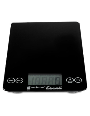 Balanza Digital de Cocina San Jamar SCDG15BK 6.8 kg Negra