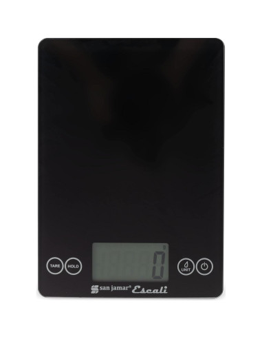 Balanza Digital de Cocina San Jamar SCDG15BK 6.8 kg Negra