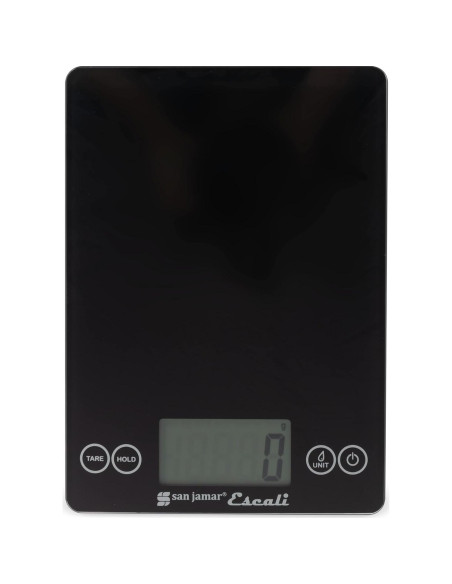 Balanza Digital de Cocina San Jamar SCDG15BK 6.8 kg Negra