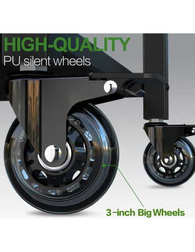 Mesa de Parrilla Glacenox para Big Green Egg - Metal Resistente, 150kg