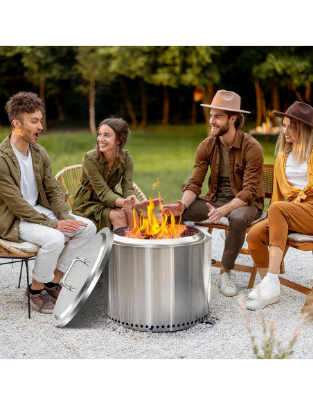 Tapa de Fogata Wanchao 49.5 cm Acero Inoxidable para Bonfire