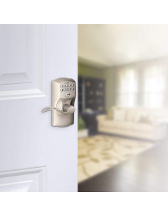 Cerradura Electrónica Schlage Camelot Niquelado Satinado 2