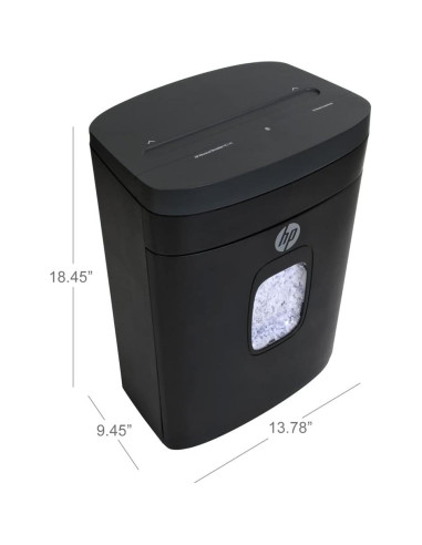 Trituradora de Papel Micro Corte HP 14 Hojas 19L para Casa