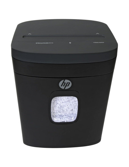 Trituradora de Papel Micro Corte HP 14 Hojas 19L para Casa