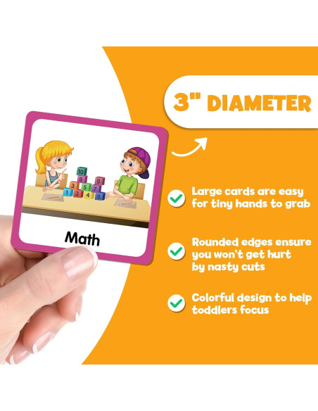 Tarjetas de Horario Visual Godery para Niños - 109 Tarjetas Tarjetas de Horario Visual Godery para Niños - 109 Tarjetas