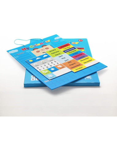 Calendario Magnético KikoSkool para Niños 3-12 Años