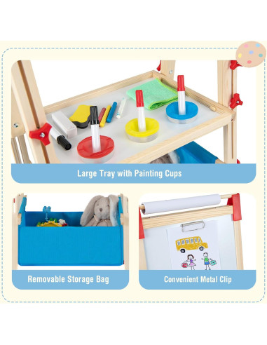 Caballete de Arte Ajustable MAT EXPERT para Niños 3+