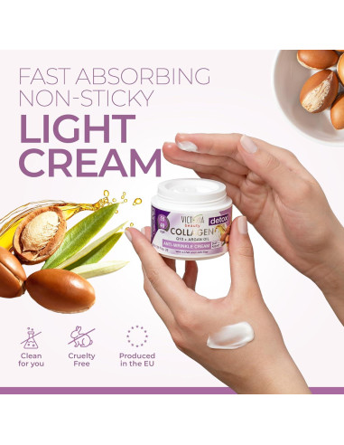 Crema Facial Hidratante Anti-Envejecimiento Victoria Beauty 50 ml