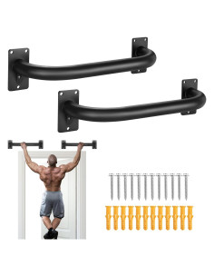 Barra de Dominadas TOBWOLF Ajustable Montaje en Pared 227 kg