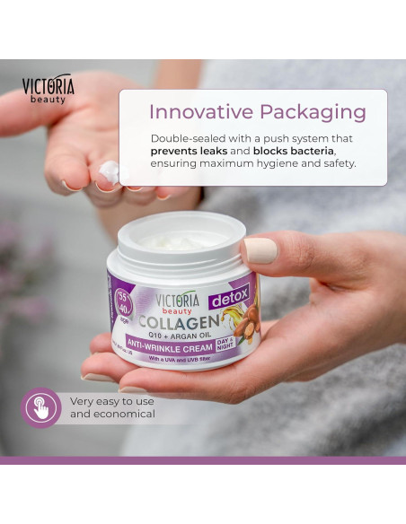 Crema Facial Hidratante Anti-Envejecimiento Victoria Beauty 50 ml