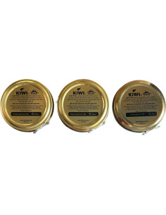 Betún para Zapatos Kiwi 3 Colores 31.8 g - Negro, Marrón, Neutral 2
