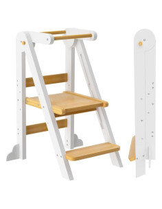Torre de Aprendizaje Plegable Bonbay con 3 Alturas Ajustables