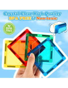 Set de Azulejos Magnéticos Mruikeny para Niños 3-5 Años 2