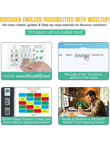 Rompecabezas 3D WizzleUP - Juguete Educativo para Niños 4+