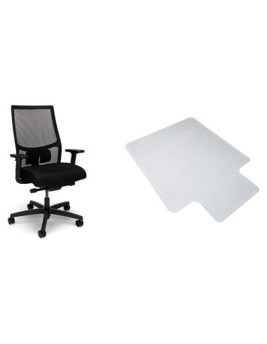 Silla de Oficina Ergonómica HON Ignition 2.0 + Alfombrilla 91x122cm