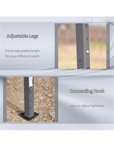 Carpa pop-up 5.8x2.9m Genérico impermeable para eventos