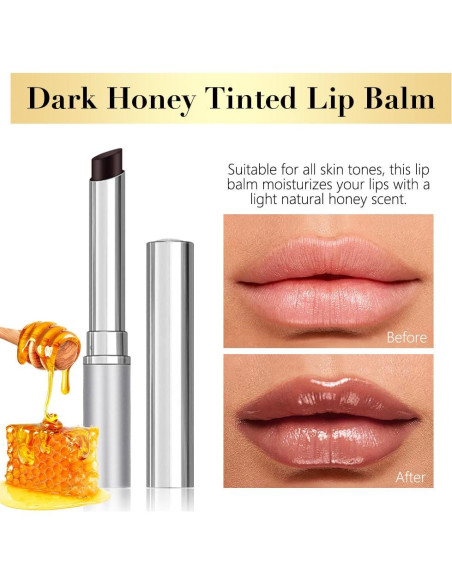 Bálsamo Labial Tinte Natural QIDSTERS - Hidratante Miel 9g