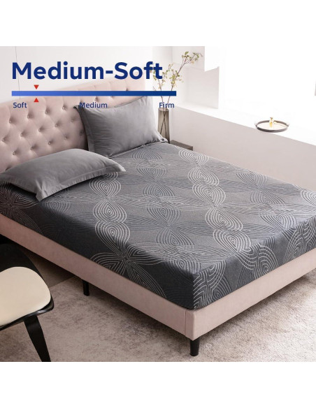Colchón de Espuma Viscoelástica Gelsea 10 Pulgadas Twin XL