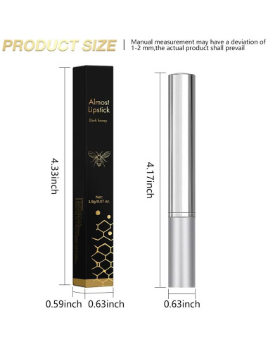 Bálsamo Labial Tinte Natural QIDSTERS - Hidratante Miel 9g