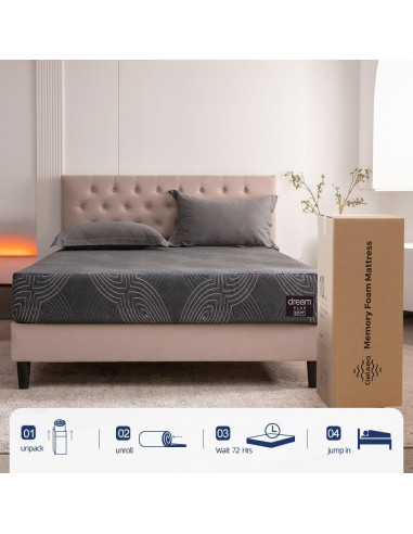 Colchón de Espuma Viscoelástica Gelsea 10 Pulgadas Twin XL