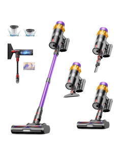 Aspiradora Inalámbrica MUTGOF S12 580W 48KPa 70 Min con Filtro HEPA