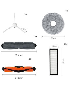 Kit de Accesorios para Aspiradora Huayuwa 11 Piezas Compatible 2