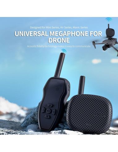 Altavoz Inalámbrico LYL para Drones DJI Air/Mavic - 800mAh