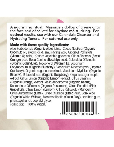 Crema Facial Hidratante Natural The Regatta 56.7 g - Antioxidantes