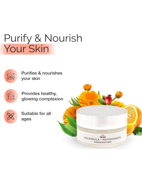 Crema Facial Hidratante Natural The Regatta 56.7 g - Antioxidantes