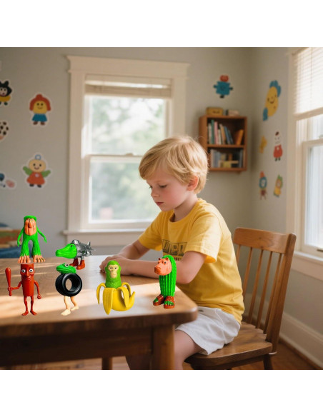 Figuras de Acción Italian Brainrot 8PCS Juguetes Coleccionables