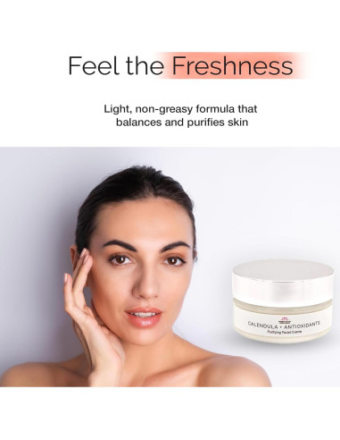 Crema Facial Hidratante Natural The Regatta 56.7 g - Antioxidantes