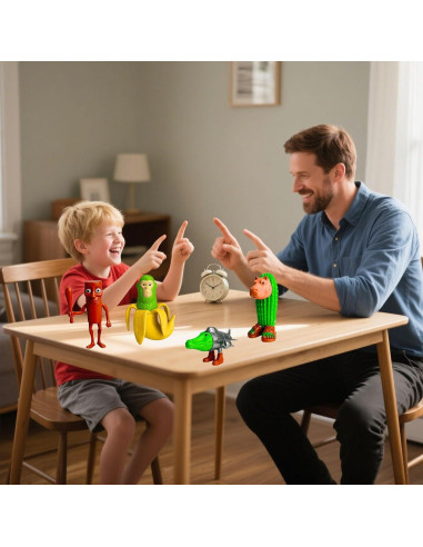 Figuras de Acción Italian Brainrot 8PCS Juguetes Coleccionables