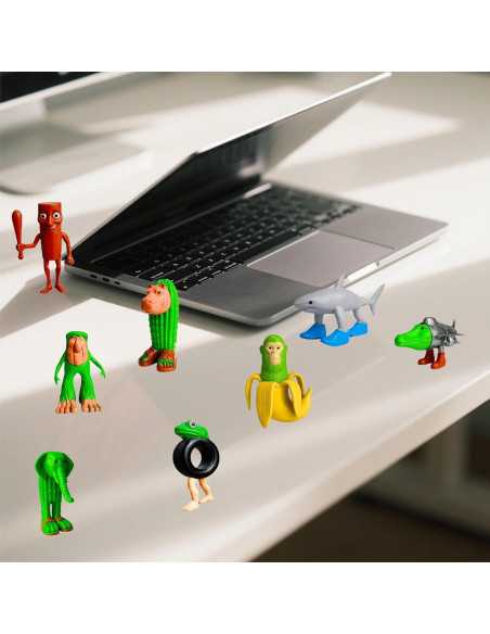 Figuras de Acción Italian Brainrot 8PCS Juguetes Coleccionables